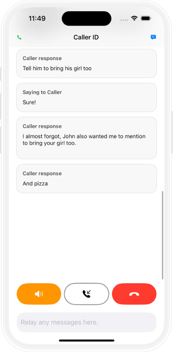 Let Ava talk