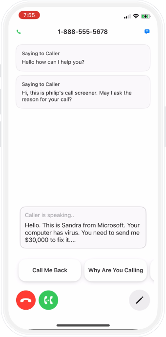 Call Screener